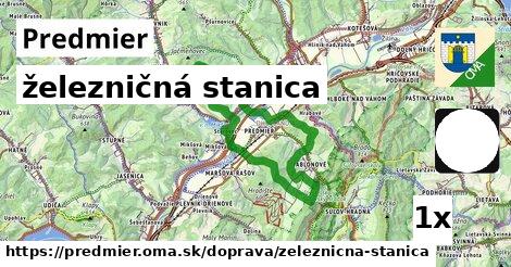 železničná stanica, Predmier