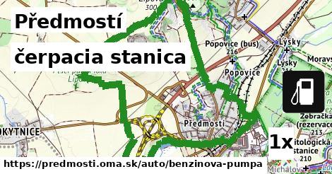 čerpacia stanica, Předmostí