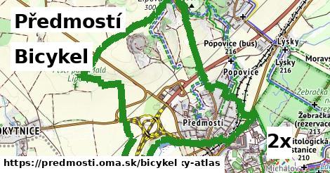 bicykel v Předmostí