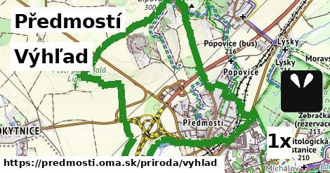 Výhľad, Předmostí