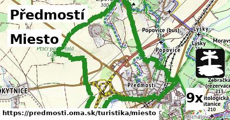 Miesto, Předmostí