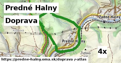 doprava v Predné Halny