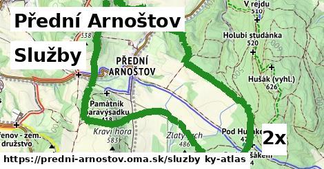 služby v Přední Arnoštov