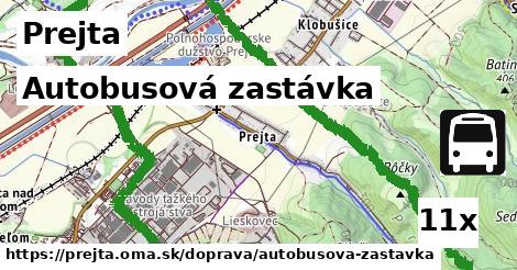 Autobusová zastávka, Prejta