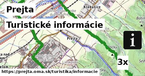 Turistické informácie, Prejta