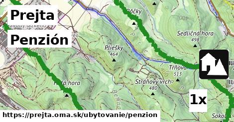 Penzión, Prejta