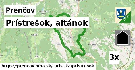 prístrešok, altánok v Prenčov