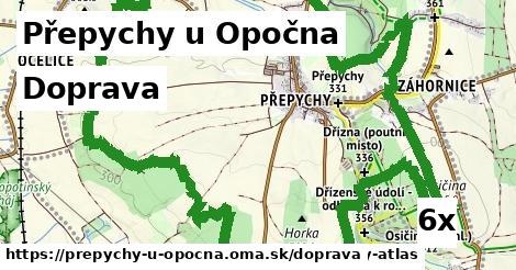 doprava v Přepychy u Opočna