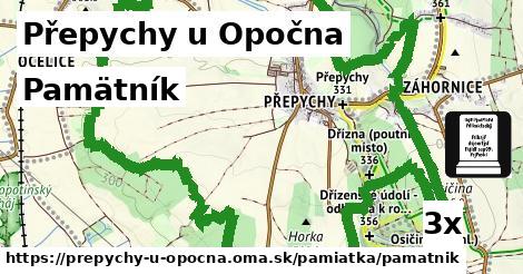 Pamätník, Přepychy u Opočna