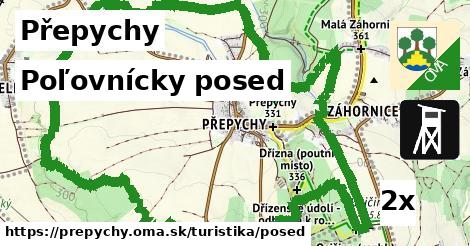 poľovnícky posed v Přepychy