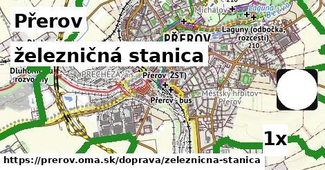 železničná stanica, Přerov