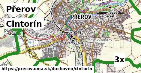 Cintorín, Přerov