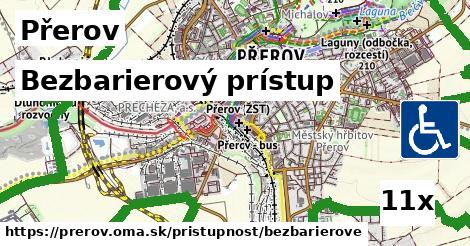 Bezbarierový prístup, Přerov