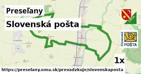 Slovenská pošta, Preseľany