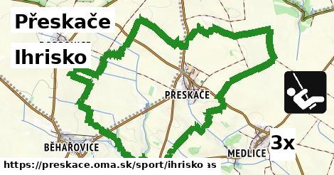 Ihrisko, Přeskače