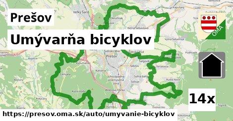 Umývarňa bicyklov, Prešov