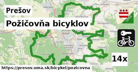 Požičovňa bicyklov, Prešov