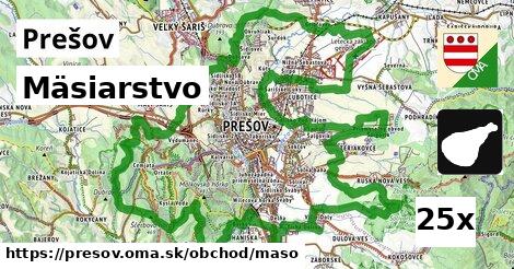 Mäsiarstvo, Prešov