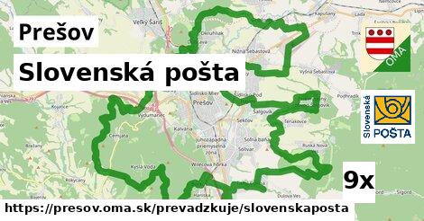 Slovenská pošta, Prešov