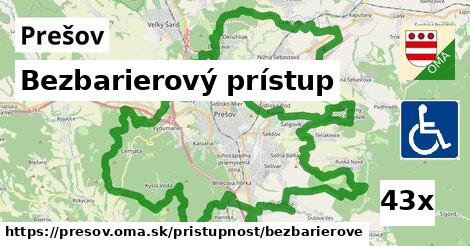 Bezbarierový prístup, Prešov