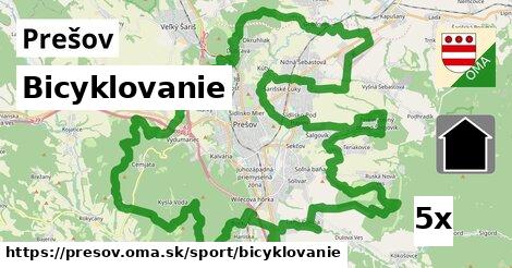 Bicyklovanie, Prešov
