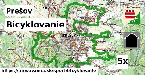 Bicyklovanie, Prešov