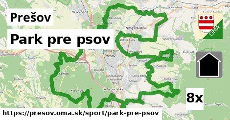 Park pre psov, Prešov