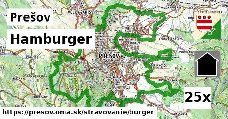 hamburger v Prešov