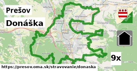 Donáška, Prešov