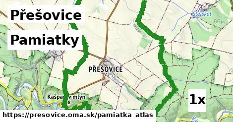 pamiatky v Přešovice