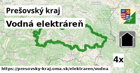 vodná elektráreň v Prešovský kraj