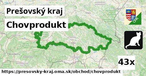 chovprodukt v Prešovský kraj