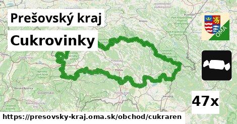 Cukrovinky, Prešovský kraj