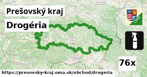 Drogéria, Prešovský kraj