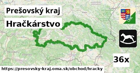 Hračkárstvo, Prešovský kraj