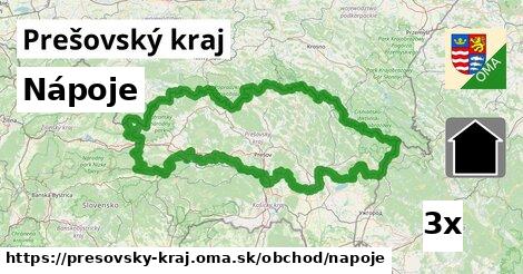Nápoje, Prešovský kraj