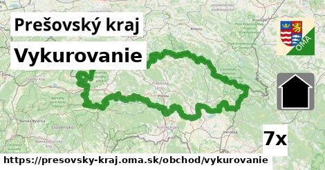 Vykurovanie, Prešovský kraj