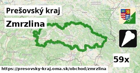 zmrzlina v Prešovský kraj