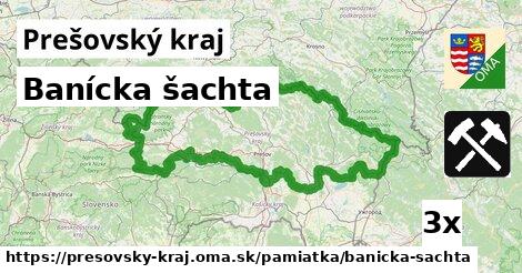 Banícka šachta, Prešovský kraj