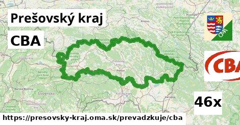 CBA, Prešovský kraj