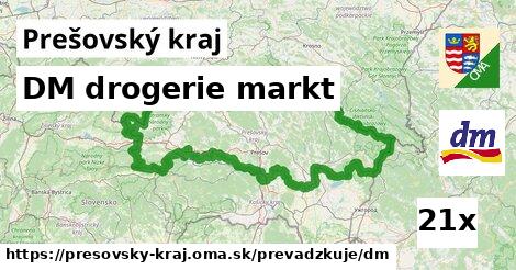 DM drogerie markt, Prešovský kraj