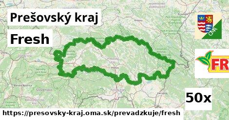 Fresh, Prešovský kraj