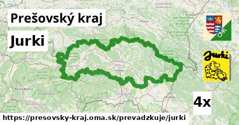 Jurki, Prešovský kraj