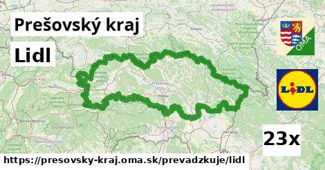 Lidl, Prešovský kraj