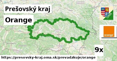 Orange, Prešovský kraj