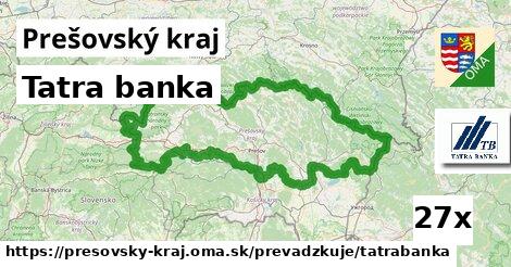 Tatra banka, Prešovský kraj