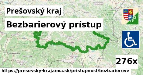 Bezbarierový prístup, Prešovský kraj