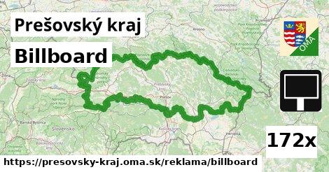 Billboard, Prešovský kraj