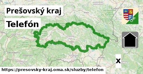 Telefón, Prešovský kraj