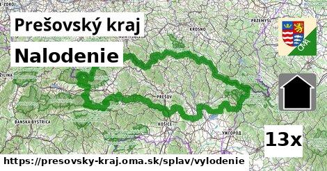 nalodenie v Prešovský kraj